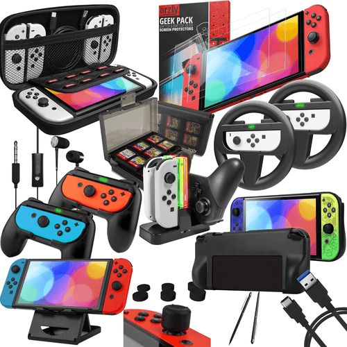Accessory Bundle Kit designed for Nintendo switch